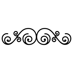Black ornament 5