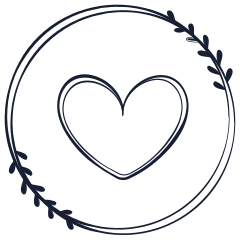 Heart in a circle