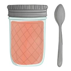 Jar with spoon 2